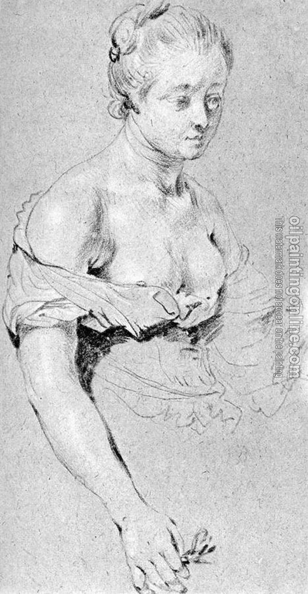 Metsu, Gabriel - Woman Figure